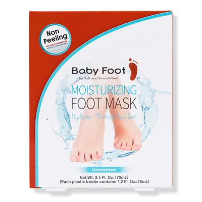 Baby Foot Unscented Moisturizing Foot Mask Booties