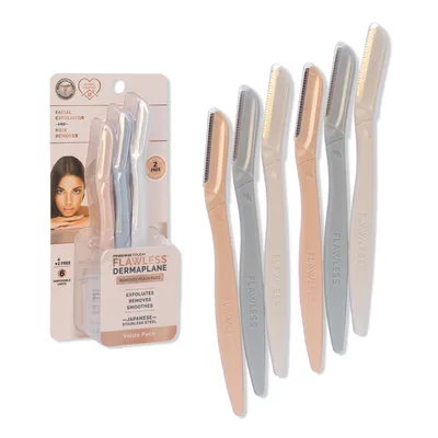 Flawless by Finishing Touch Flawless DermaPlane Facial Exfoliator and Hair Remover