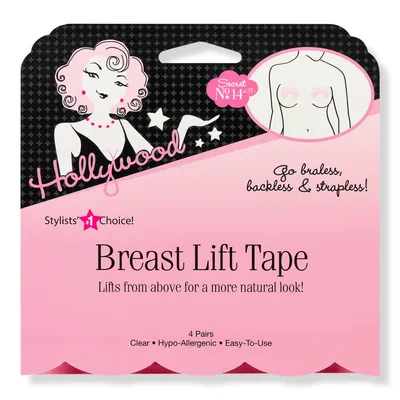 Hollywood Fashion Secrets Breast Lift Tape, Clear Hypo-Allergenic