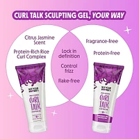 Curl Talk Frizz Control Sculpting Gel