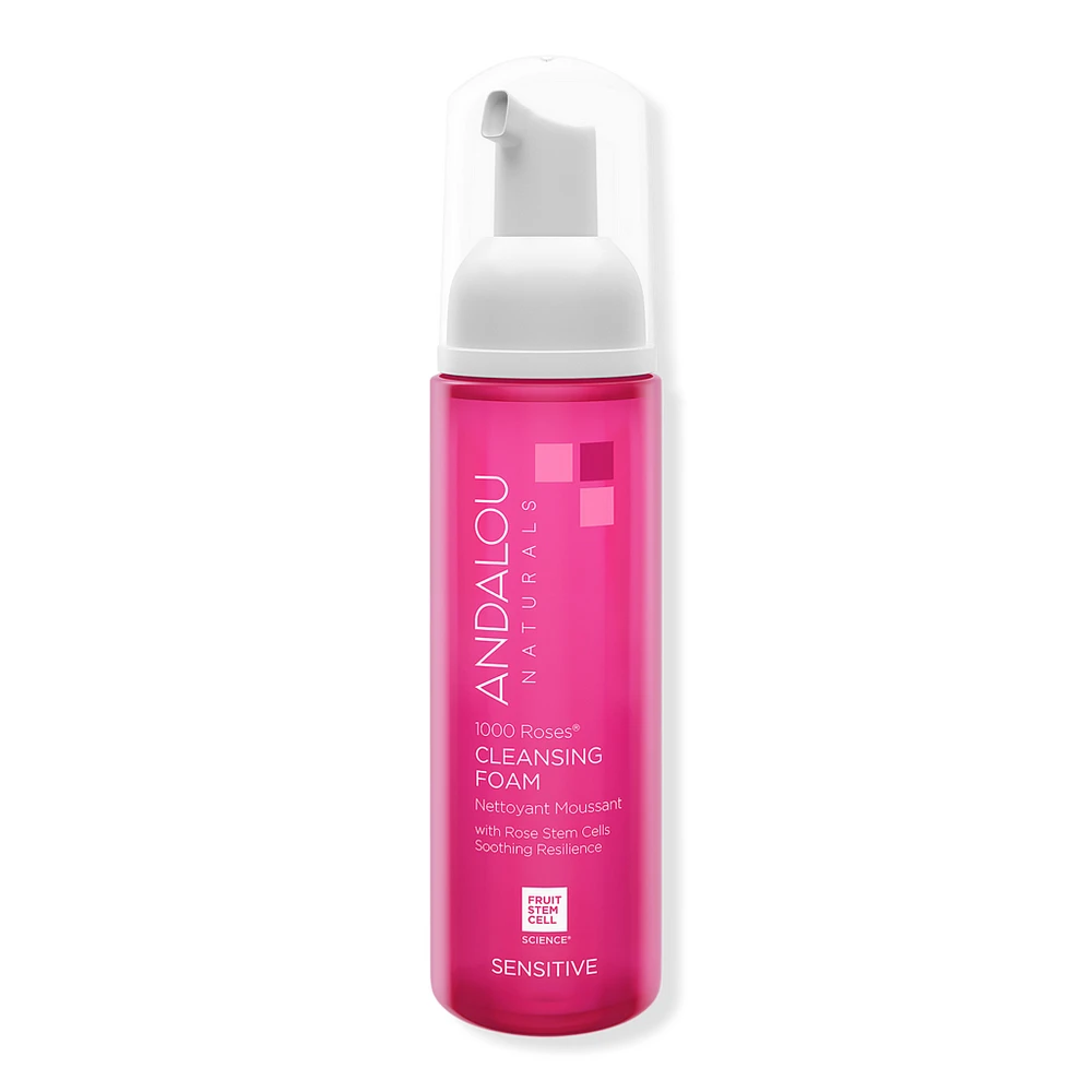 Andalou Naturals 1000 Roses Cleansing Foam with Rose Stem Cells