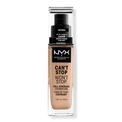 NYX Professional Makeup Can't Stop Won't 24HR Full Coverage Matte Foundation