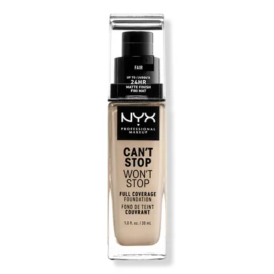 NYX Professional Makeup Can't Stop Won't 24HR Full Coverage Matte Foundation