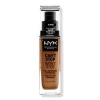 NYX Professional Makeup Can't Stop Won't 24HR Full Coverage Matte Foundation