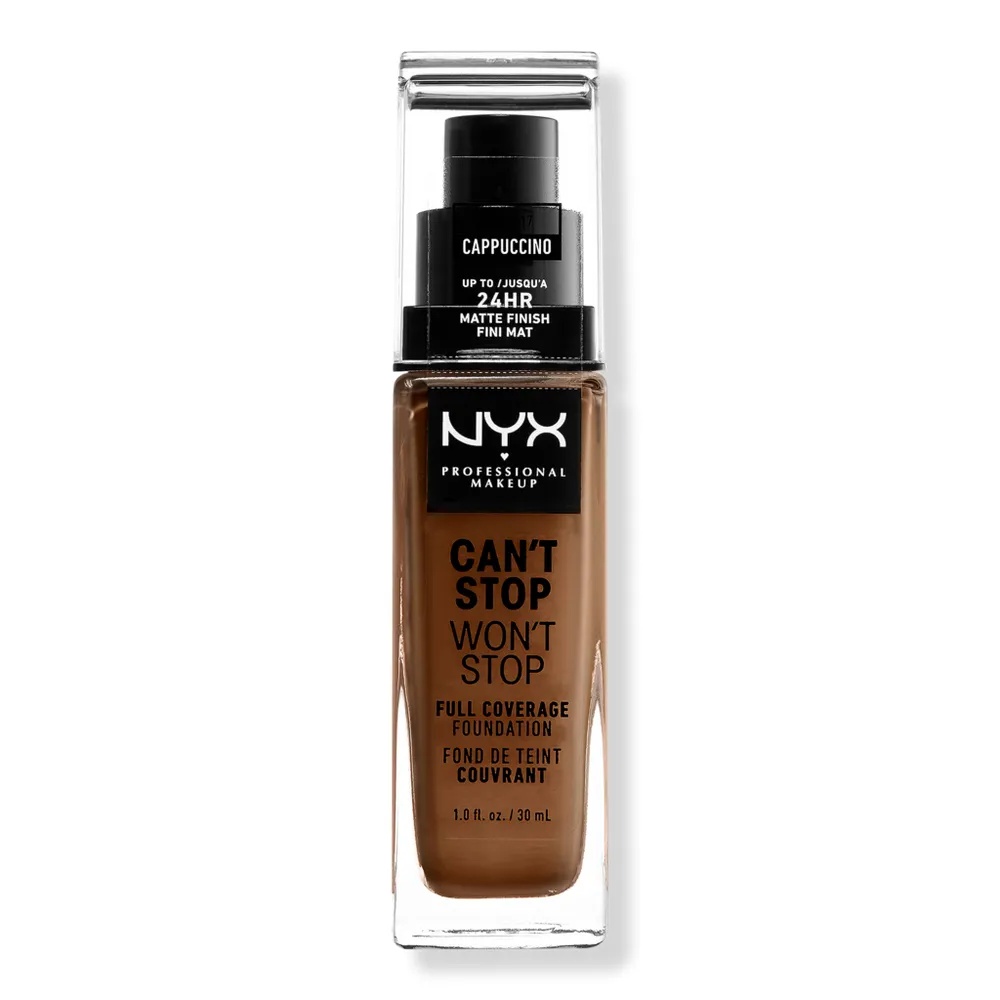 NYX Professional Makeup Can't Stop Won't 24HR Full Coverage Matte Foundation
