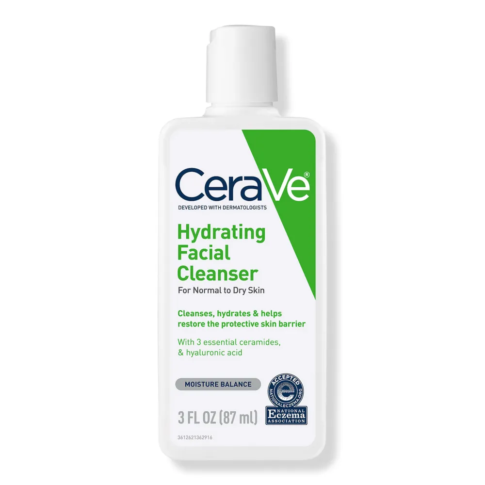 CeraVe Travel Size Hydrating Facial Cleanser for Balanced to Dry Skin