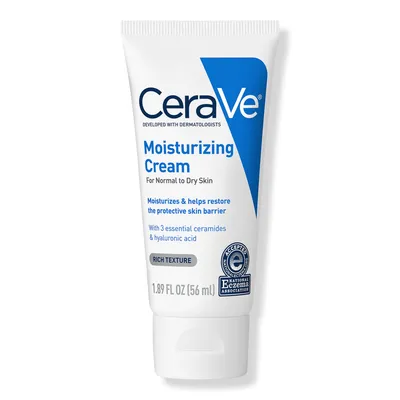 CeraVe Travel Size Moisturizing Cream with Ceramides for Balanced to Dry Skin