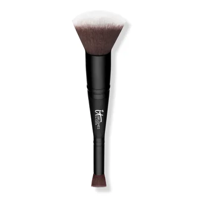 IT Brushes For ULTA Airbrush Dual-Ended Flawless Complexion Concealer & Foundation Brush #132