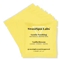 SweetSpot Labs Vanilla Blossom Gentle Soothing Individually Wrapped Wipes