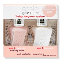 Gel Couture Longwear Nail Polish + Top Coat Kit - Fairy Tailor + Top Coat