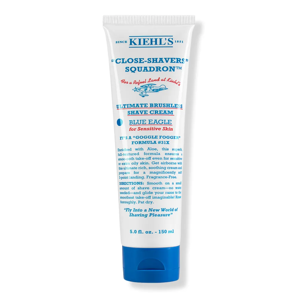 Kiehl's Since 1851 Ultimate Brushless Shave Cream - Blue Eagle