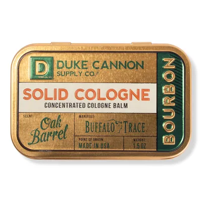 Duke Cannon Supply Co Solid Cologne - Bourbon