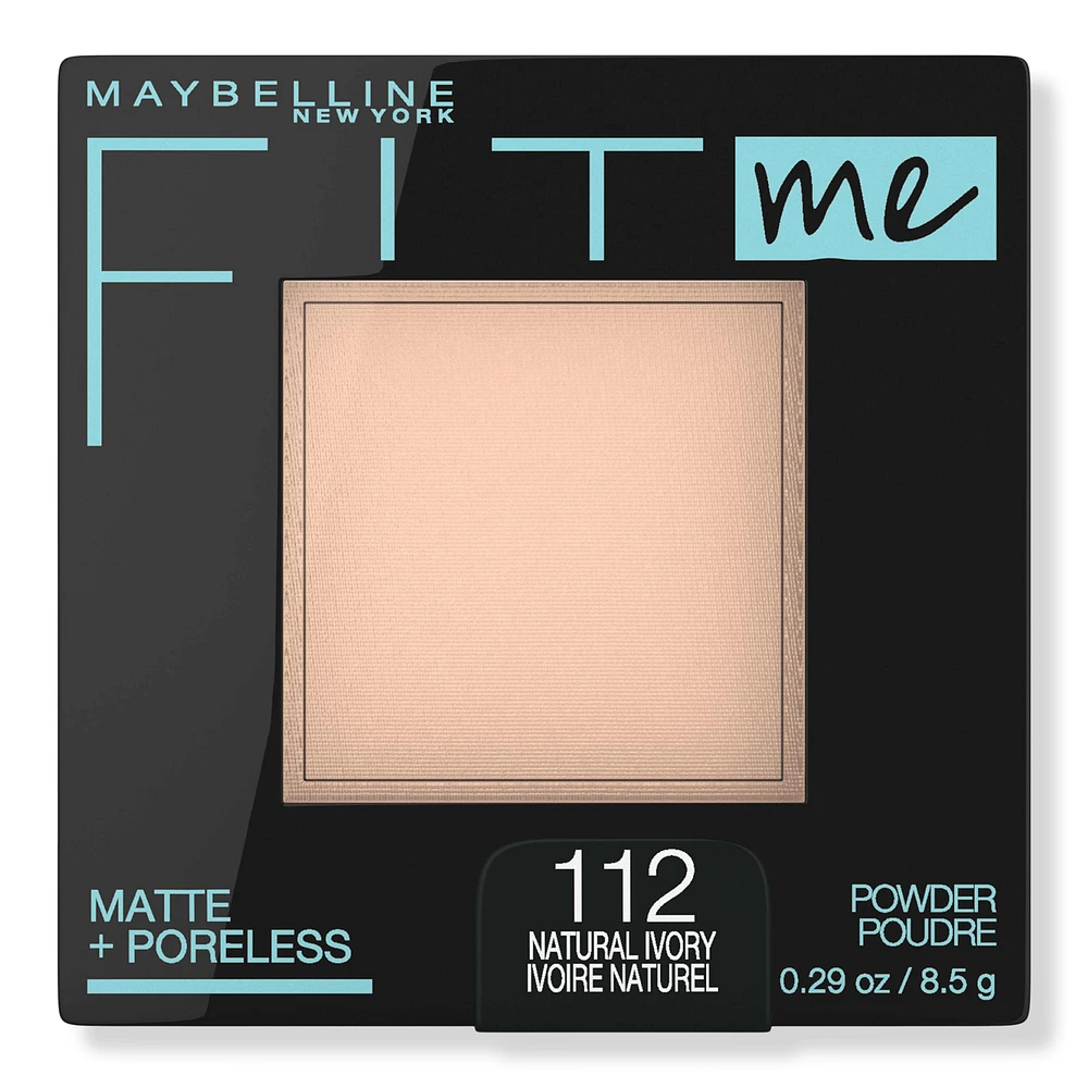 Fit Me Matte + Poreless Powder - 112 Natural Ivory