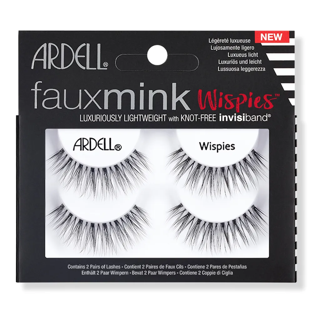 Ardell Lash Faux Mink Wispies Twin Pack