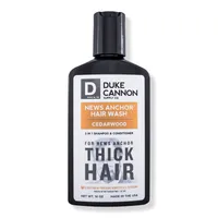 Duke Cannon Supply Co News Anchor Cedarwood 2 In 1 Hair Wash