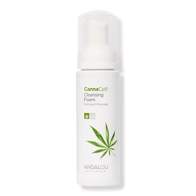 Andalou Naturals CannaCell Cleansing Foam with Hemp Stem Cells