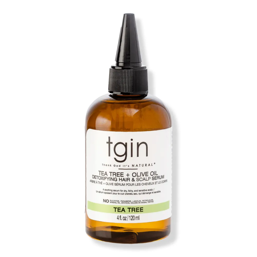 tgin Tea Tree + Olive Oil Detoxifying Hair & Body Serum
