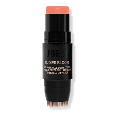 NUDIES BLOOM All Over Dewy Face Color - Sweet Peach Peony