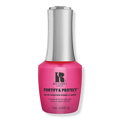 Fortify & Protect LED Gel Nail Polish Collection - Publicist In Pink
