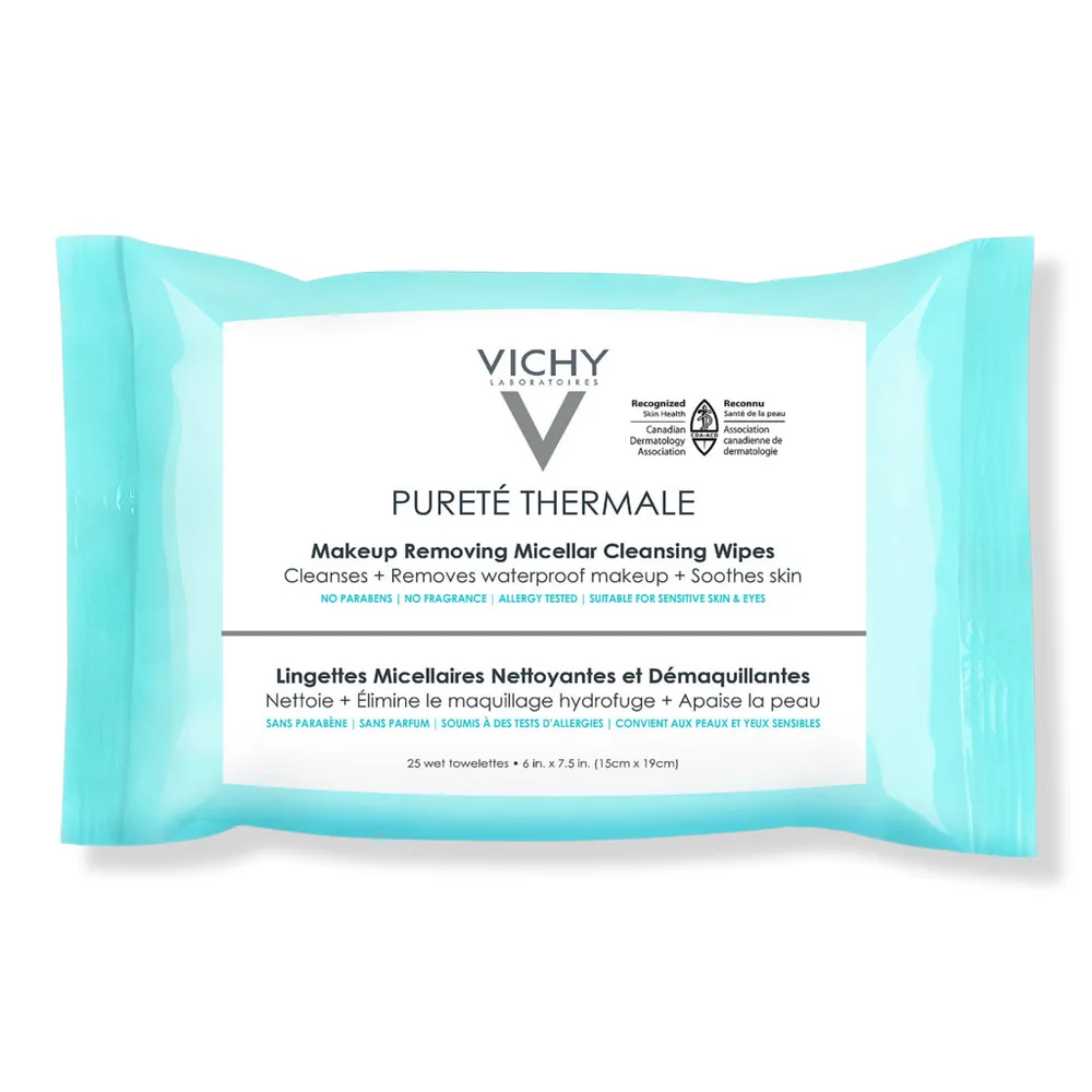 Vichy Purete Thermale Makeup Removing Micellar Cleansing Wipes