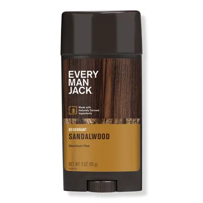 Every Man Jack Sandalwood Men's Long-Lasting Deodorant