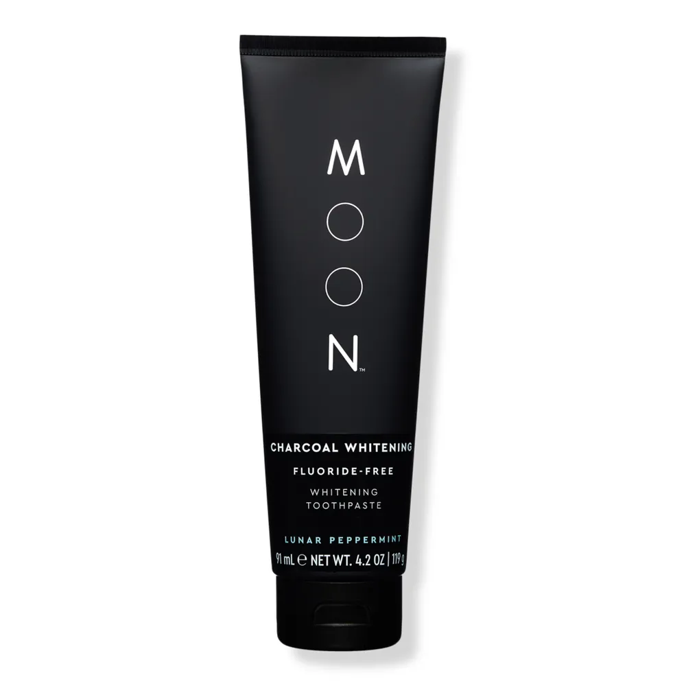 Moon Charcoal Whitening Fluoride-Free Stain Removal Toothpaste