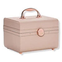 Caboodles Beige Lifestyle Train Case