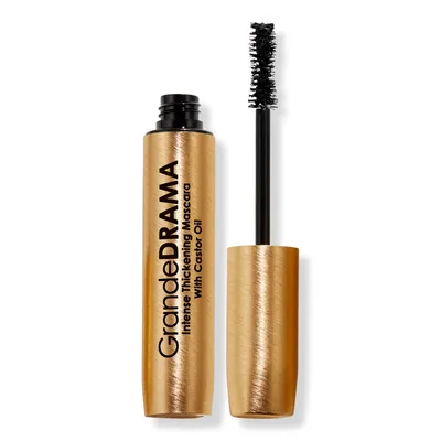 Grande Cosmetics GrandeDRAMA Black Intense Thickening Mascara with Castor Oil