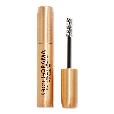 GrandeDRAMA Black Intense Thickening Mascara with Castor Oil - Black