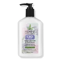 Hempz Fresh Fusions Velvet Lavender & Pink Peony CBD Herbal Body Moisturizer