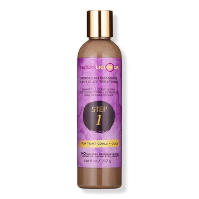Naturalicious Moroccan Rhassoul 5-in-1 Clay Treatment