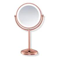 Conair Rose Gold Vanity LED Double-Sided 1X/10X Magnification Mirror