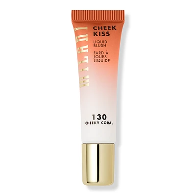 Cheek Kiss Liquid Blush - Cheeky Coral