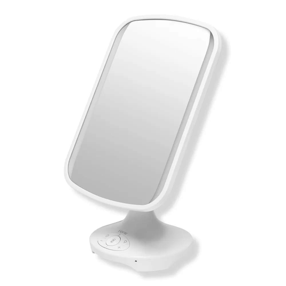 iHome Reflect II Vanity Mirror With Bluetooth, Speakerphone & USB Charging