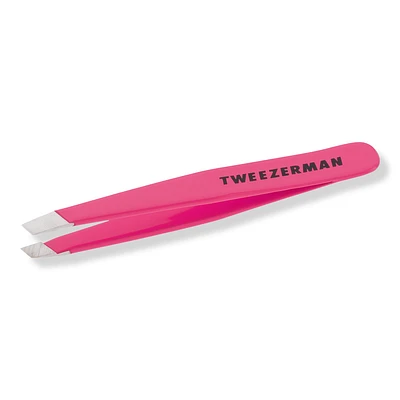 Mini Slant Tweezers - Neon Pink
