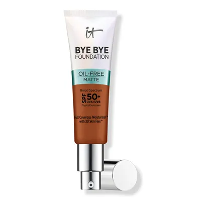 IT Cosmetics Bye Foundation Oil-Free Matte Full Coverage Moisturizer with SPF 50+
