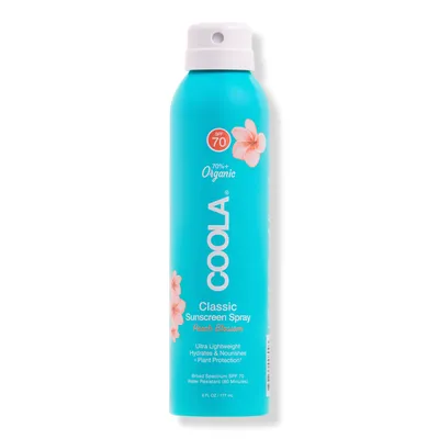 COOLA Peach Blossom Classic Body Organic Sunscreen Spray SPF 70