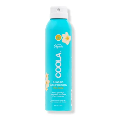 COOLA Pina Colada Classic Body Organic Sunscreen Spray SPF 30