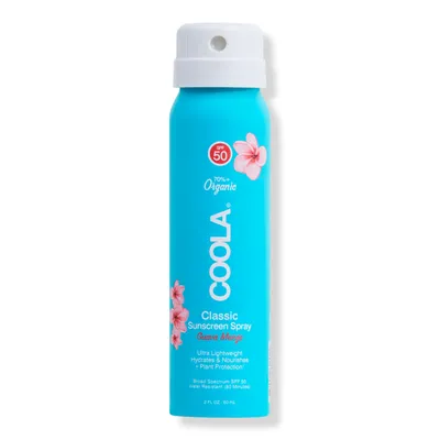 COOLA Travel Size Classic Body Organic Sunscreen Spray SPF 50