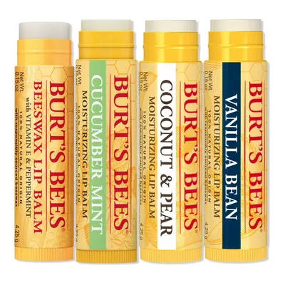 Burt's Bees Assorted Lip Balm 4-Pack