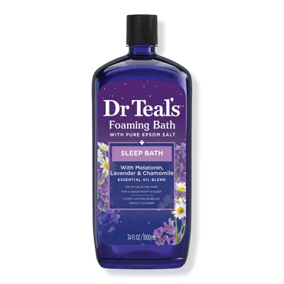 Dr Teal's Sleep Foaming Bath with Melatonin, Lavender & Chamomile Essential Oils