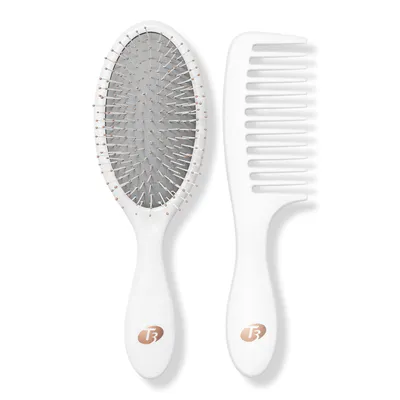 T3 Detangle Duo Detangling Brush and Shower Comb Set