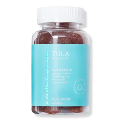 TULA Balanced Beauty Gummy Vitamins for Strong Hair, Skin & Nails