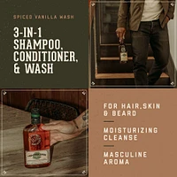 Spiced Vanilla Shampoo, Conditioner and Body Wash - 18.0 oz