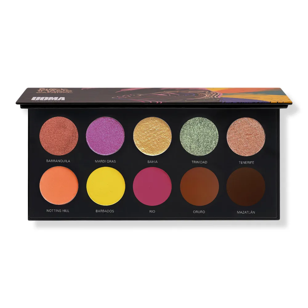 UOMA Beauty Black Magic Carnival Color Palette