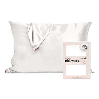 Satin Pillowcase - Ivory