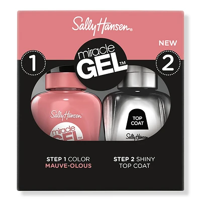 Miracle Gel Nail Polish Duo Pack - Mauve-Olous