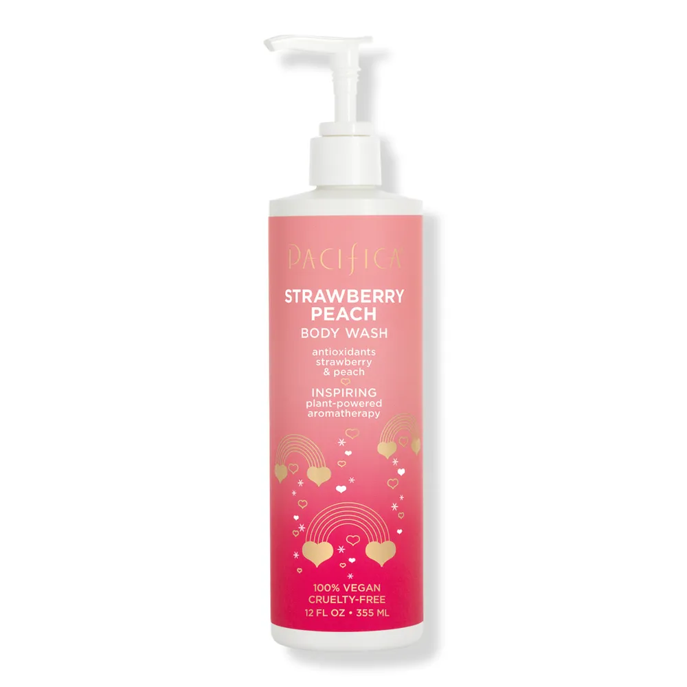 Pacifica Strawberry Peach Body Wash