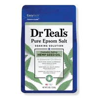 Dr Teal's Cannabis Sativa Hemp Seed Oil Pure Epsom Salt