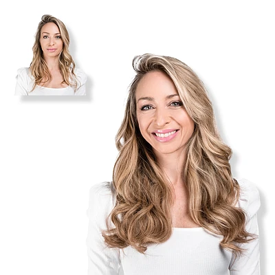 18'' Clip-in Human Hair Extension - Butterscotch